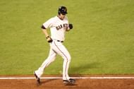 Aubrey Huff played for the Giants and Orioles